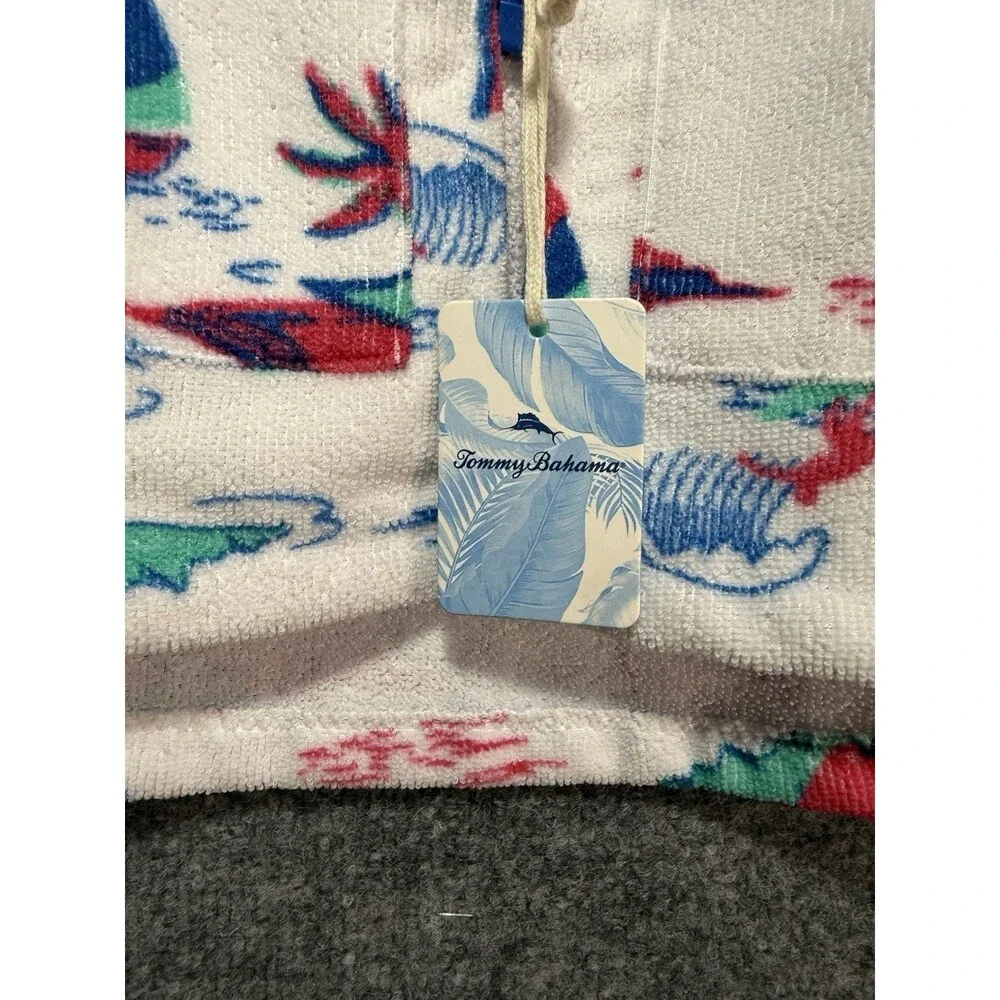 Tommy Bahama Boys Cover‑Up – Size 3–6 (S/M) – Palm Tree Print – NWT
